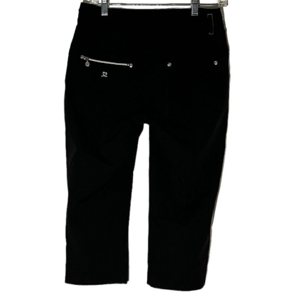 Daily Sports Black Miracle Capri Pants Size 4 - Picture 6 of 15